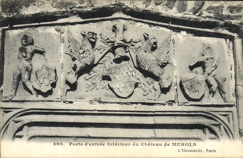 Porta de entrada Interna do Castelo de MUROLS — L'Hironnelle, Paris — n° 360 - Frente