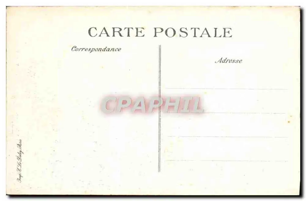Sermaize-les-Bains — A Igreja, Lateral — Detalhes da batalha da Marne (6-12 set. 1914) - Verso