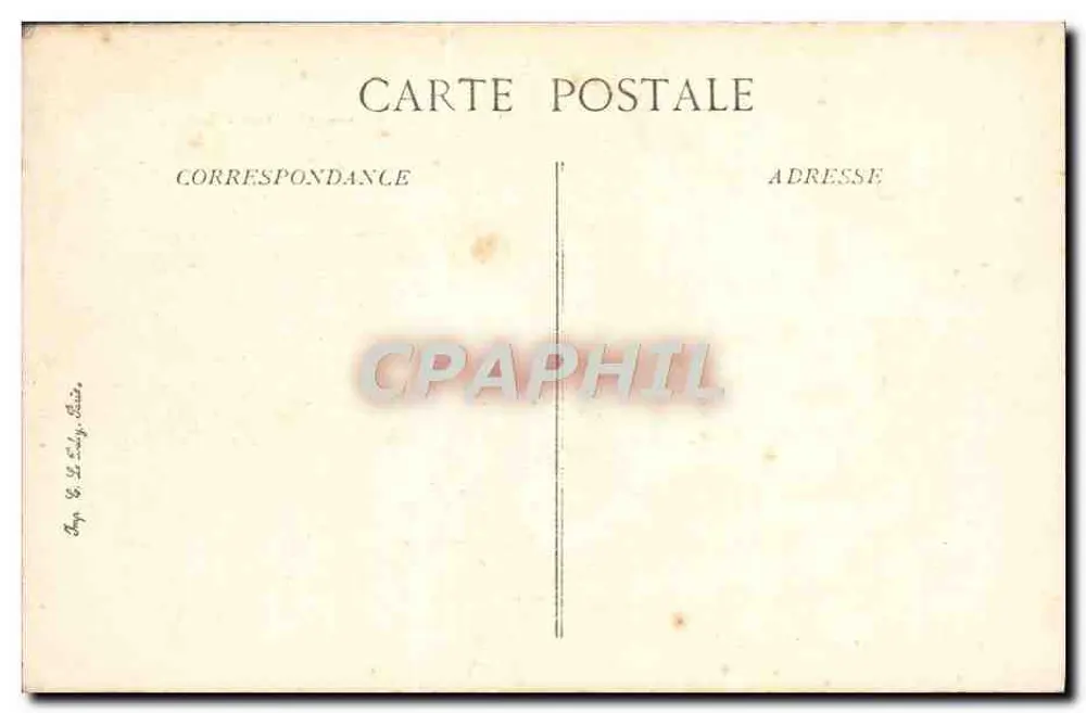 Batalha da Marne — Detalhes da igreja destruída em Sermaize-les-Bains — O. J. n°53 - Verso