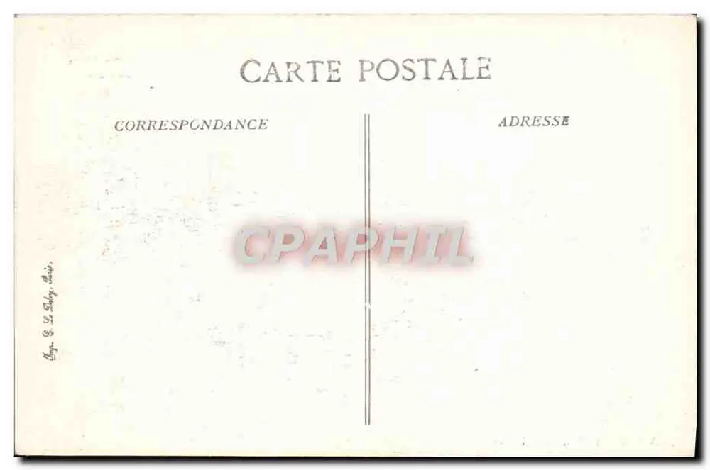 Sermaze-les-Bains — Desolação após a batalha da Marne (6-12 set. 1914) — A. Gauthier édit., Sainte-Élizabeth - Verso