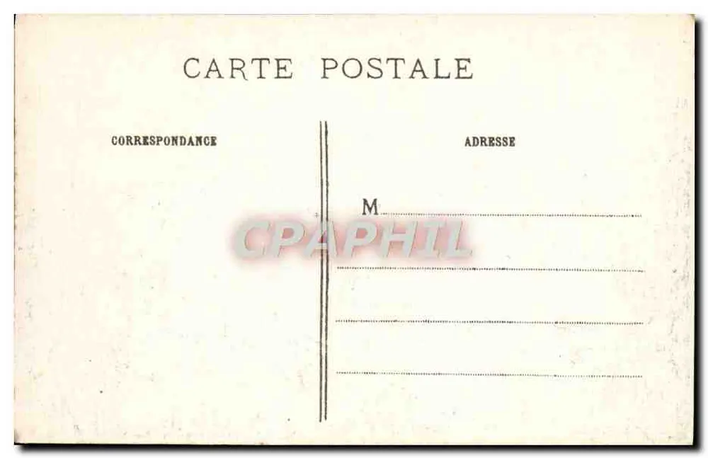Ansicht von Visé in der Champagne — zerstört von den Deutschen — Phot-Express 576 - Rückseite