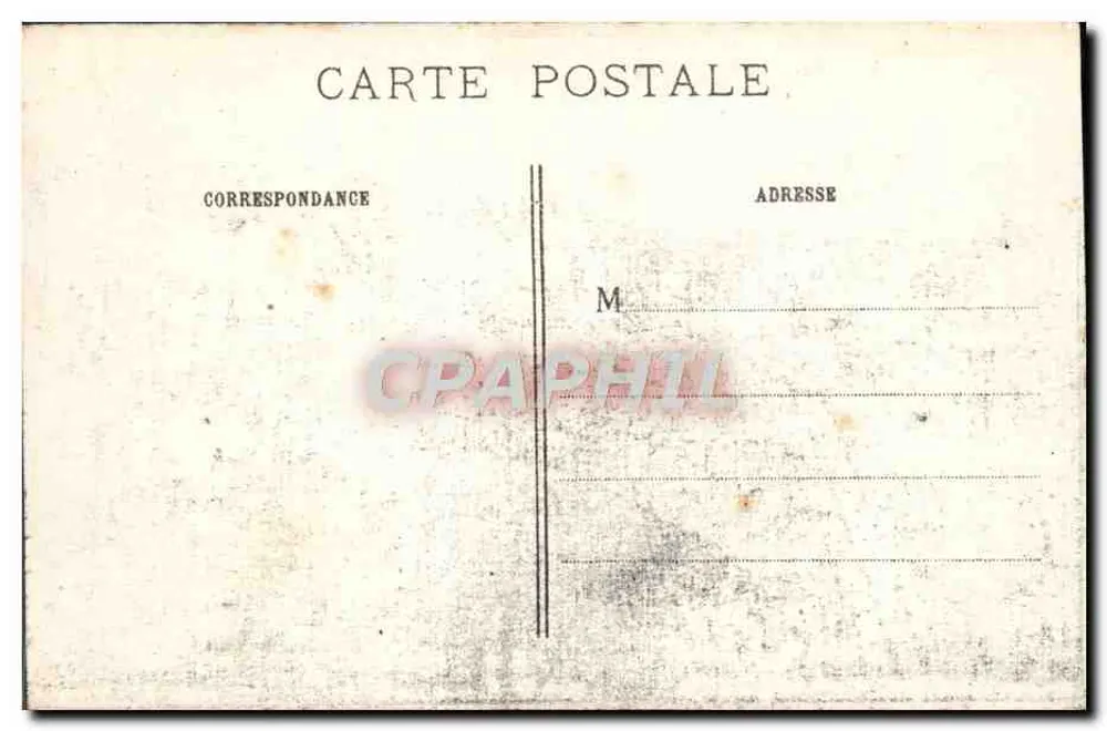 Ruinen des Four de Paris (Meuse) — Krieg 1914-15 — IMP. BAUDINIÈRE, NANTERRE, Nr. 767 - Rückseite