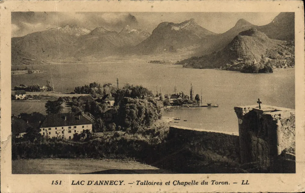 Lac d'Annecy — Talloires und Kapelle des Toron — LL, Nr. 151 - Vorderseite