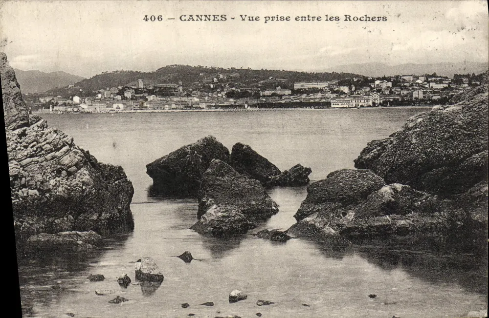 CANNES - Ansicht zwischen den Felsen — 406 — unbekannter Verleger - Vorderseite