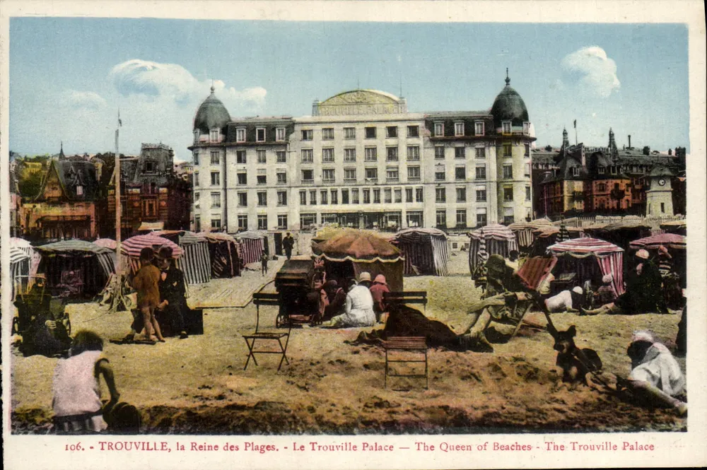 Trouville, Die Königin der Strände — Das Trouville Palace - Vorderseite