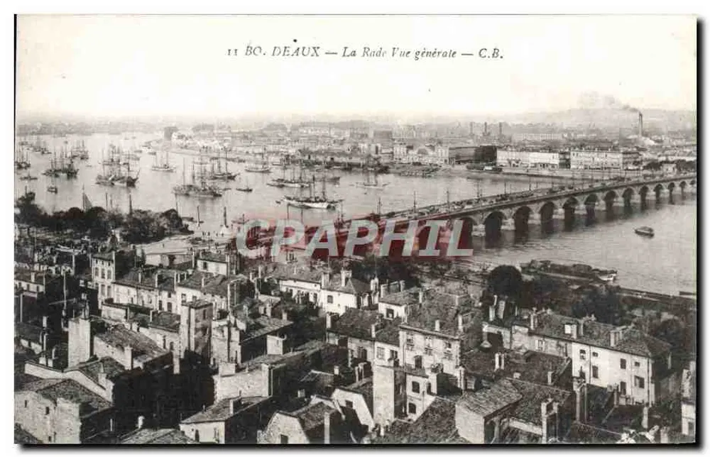 Bordeaux — A Baía vista geral — C.B. - Frente