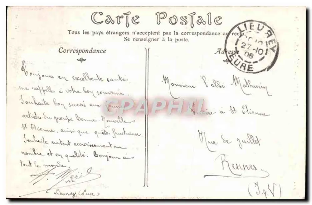 Langres — A Igreja de São Martinho — Editor: A Igreja de São Martinho, n° 124 - Verso