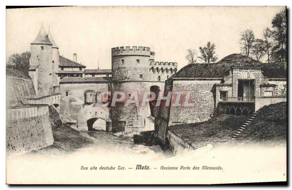 Alte Deutsche Pforte — Melz — Verlag H. Prillot, Nr. 34 - Vorderseite