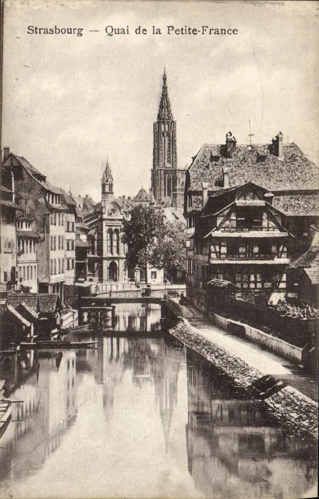 Strasbourg — Quai de la Petite-France — Verlag Félix Imprimeur, Strasbourg - Vorderseite