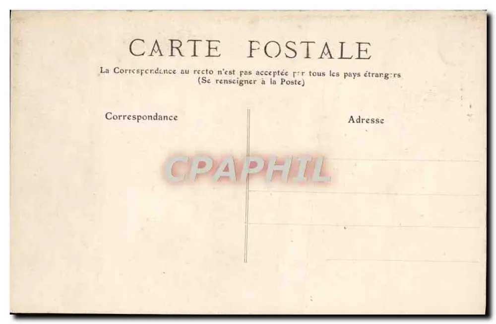 La Rochelle — Die Große Uhr — Unbekannter Verlag, Nr. 39 - Rückseite