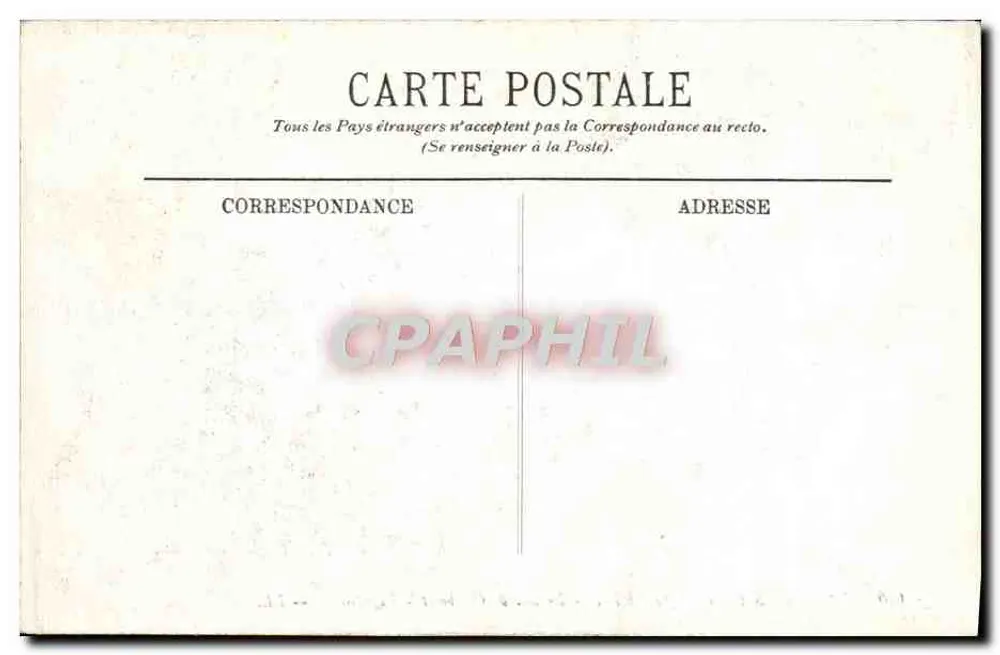 Umgebung von Cauterets — See Gaube und Vignemale — LL. — Nr. 110 - Rückseite