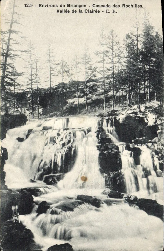 Intorno a Briançon - Vallee della Clairée - Cascata delle Rochilles - E.R. - Recto