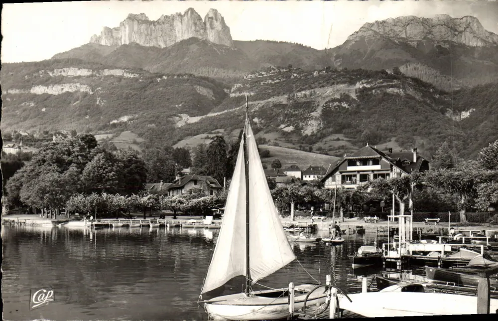 Lac d'Annecy — Le Port de Talloires — éditeur Cap - Vorderseite