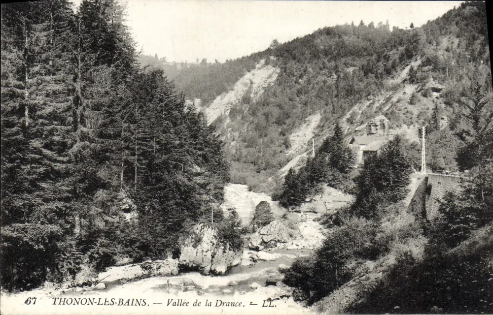 Thonon-les-Bains — Vale da Drance — LL. — N° 67 - Frente
