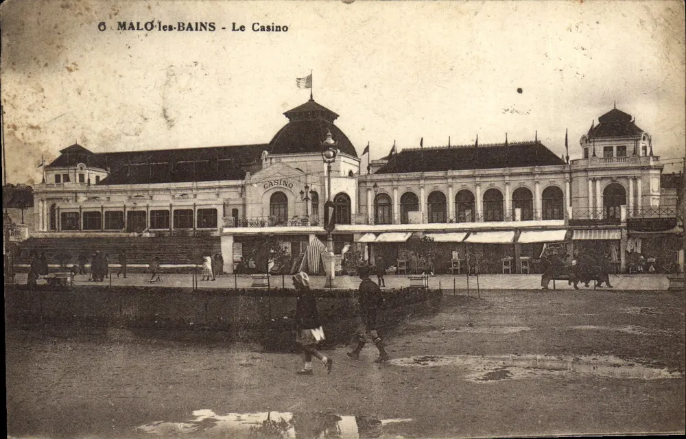 MALO-les-BAINS - O Casino — editor J. De Gobert, TARBASOULS - Frente