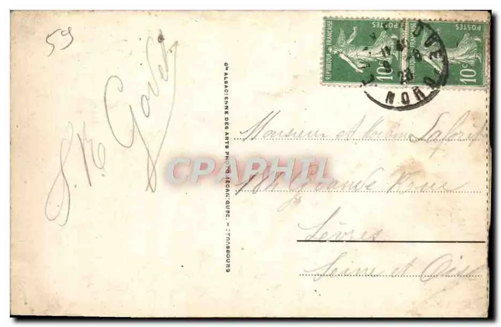 MALO-les-BAINS - O Casino — editor J. De Gobert, TARBASOULS - Verso