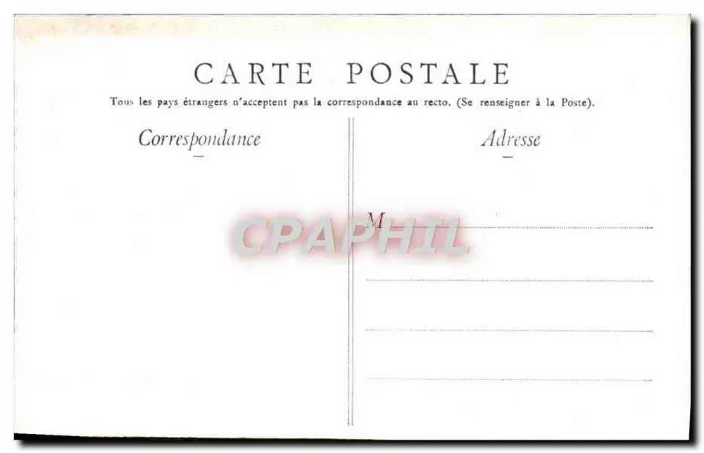 Lourdes — O Castelo — Viron, fot.-edit., Lourdes - Verso