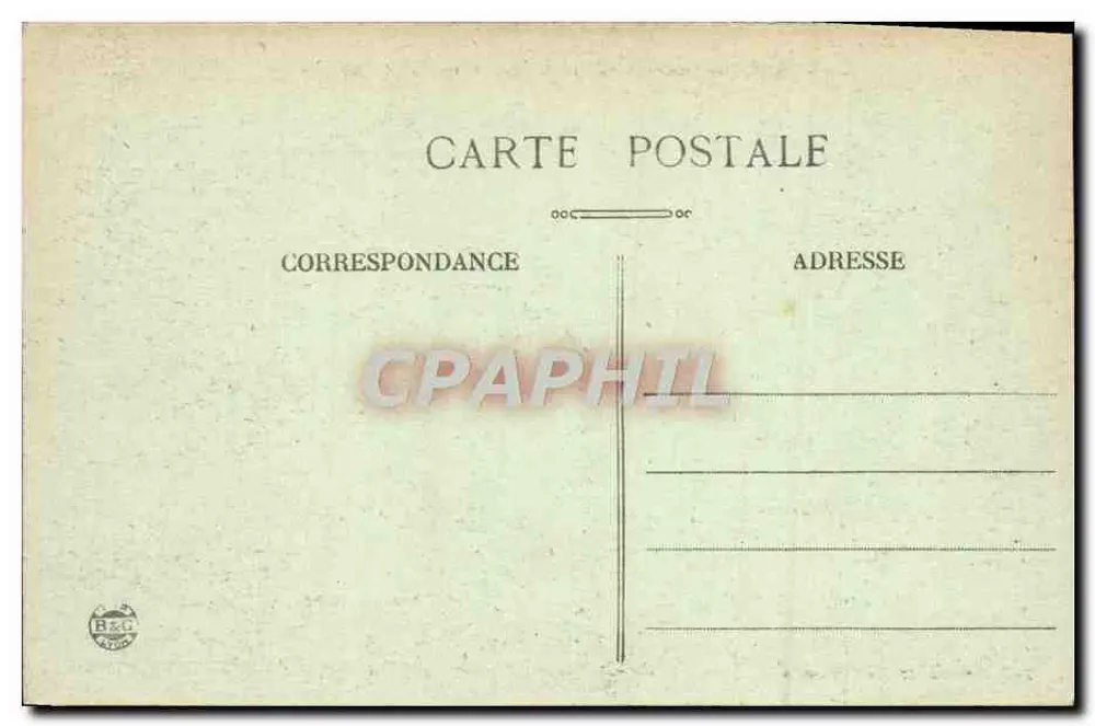 St-Georges-de-Didonne — Die Bucht und der Leuchtturm — Cl. Garastrénac, Verlag Saujon - Rückseite
