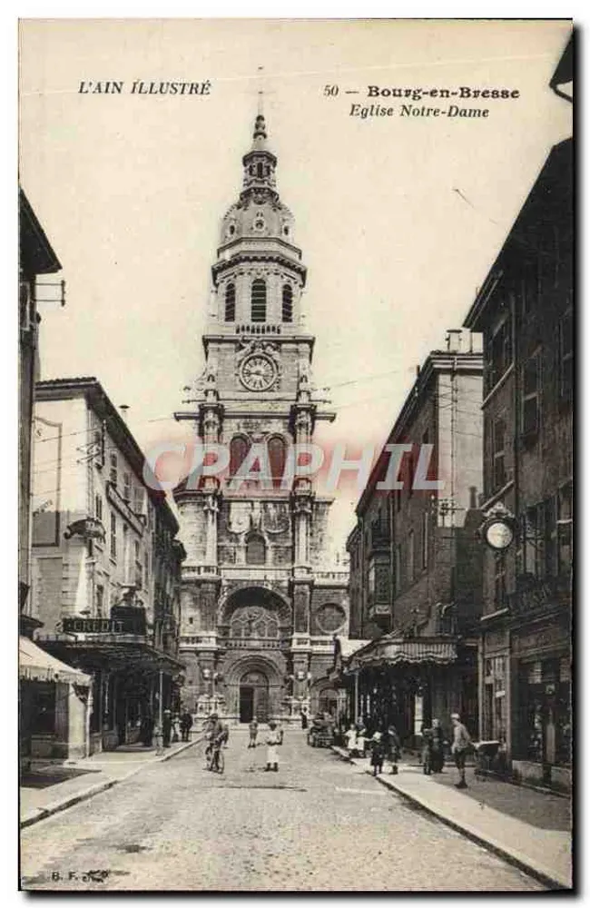 Bourg-en-Bresse — Kirche Notre-Dame — L'Ain Illustré, n°50 - Vorderseite