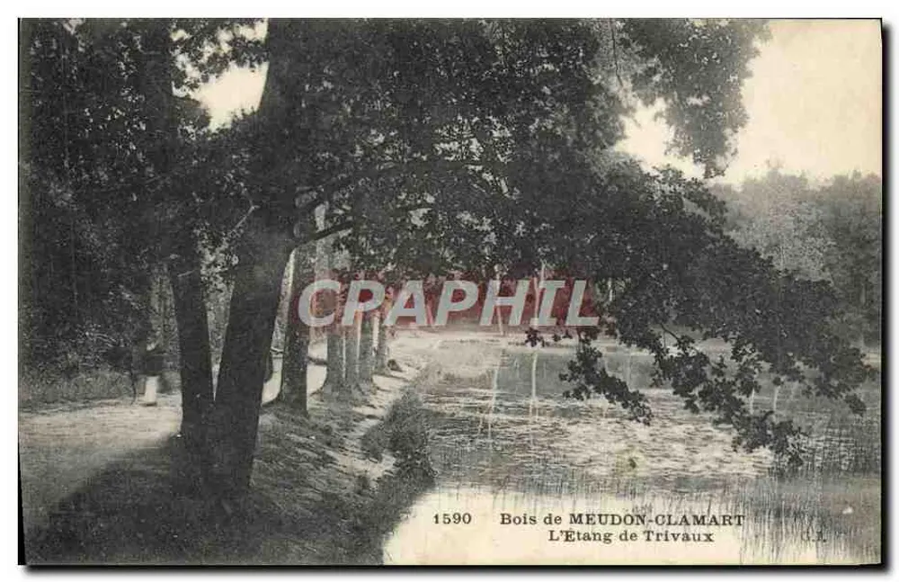 Bois de Meudon-Clamart — Der Trivaux-See — D.R. - Vorderseite