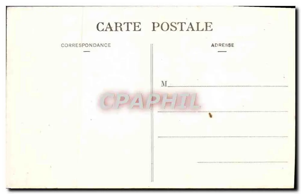 Reims - Catedral — Fachada - Figura de uma cariátide — Edição Reims-Touriste, n°101 - Verso
