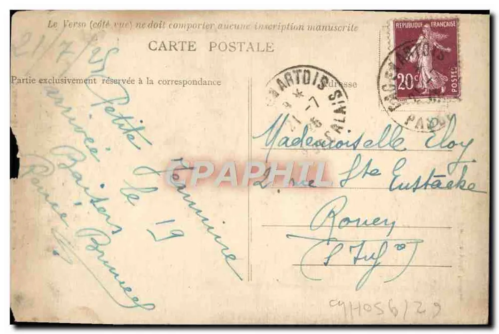 Pas-en-Artois — église et la Poste — Simsenne, photo, Liohliens - Rewers