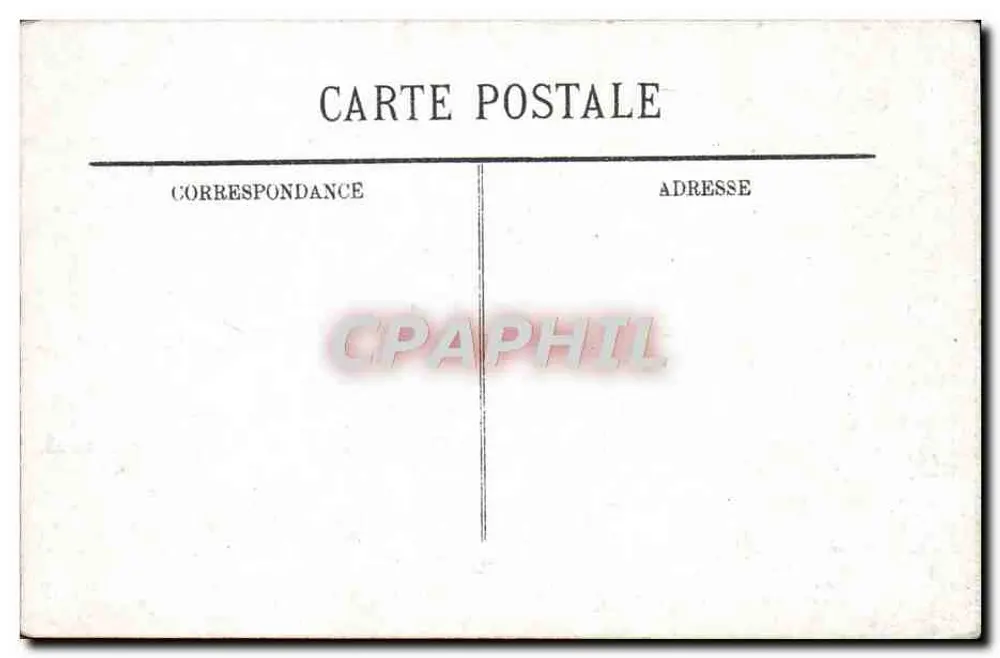 Lourdes — Interior do Rosário — Carta postal - Verso
