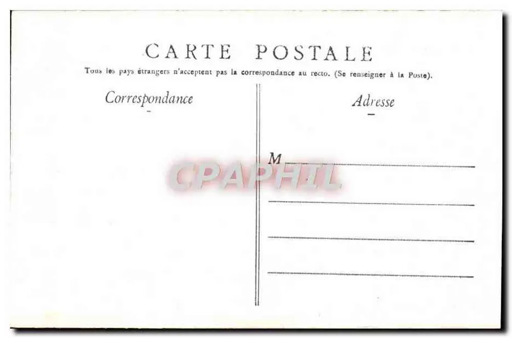 Lourdes. Mühle, in der Bernadette Soubirous geboren wurde — Verlag Phoï, Lourdes, Nr. 4 - Rückseite