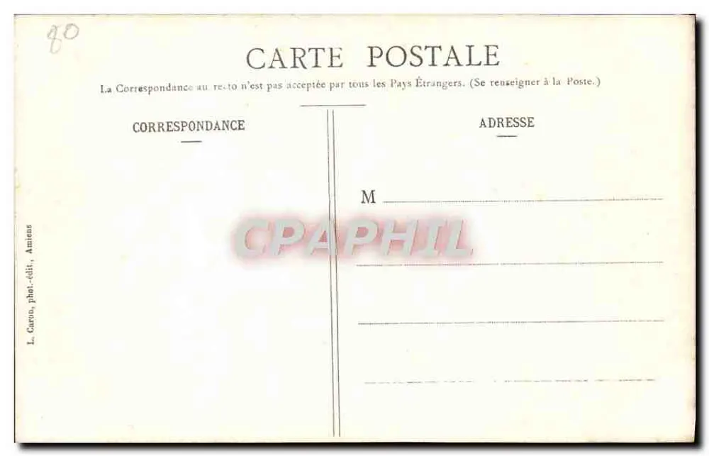 Amiens - Kathedrale - Leben des St-Firmin (1) — Isidore Nomure (Deposited) - Rückseite