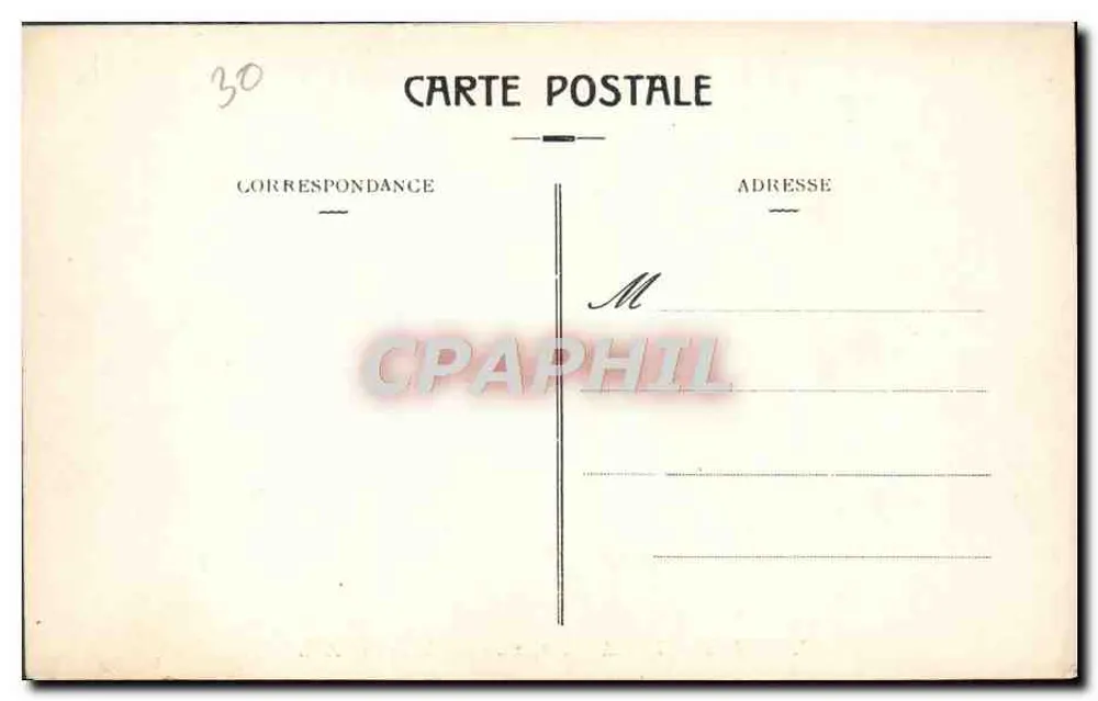 Nîmes — Die Arenen, Außenansicht — AR. - Rückseite