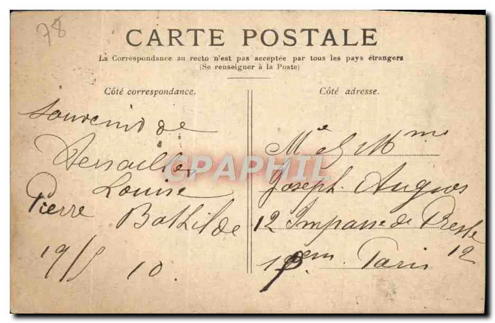 Versalles — El Bassin d'Apollon — editor no visible - Reverso