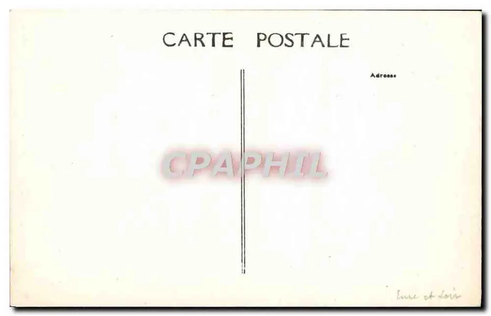 Bonneval — Kerk van Notre Dame, 14e eeuw — Vve Fréon, uitgever - Achterkant