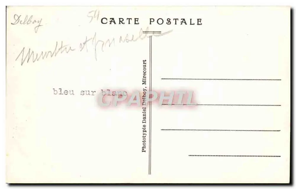 Toul — A Catedral — Phototype Delbboy, Mirecourt - Verso