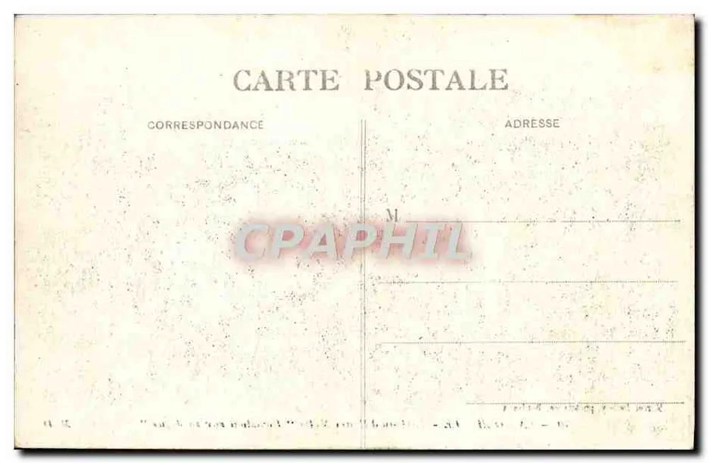 La Rochelle — Ansicht von Henri Molte "Richelieu auf seiner Digue" — Marcel Dellhoy, Phototypie, Bordeaux, n°70 - Rückseite