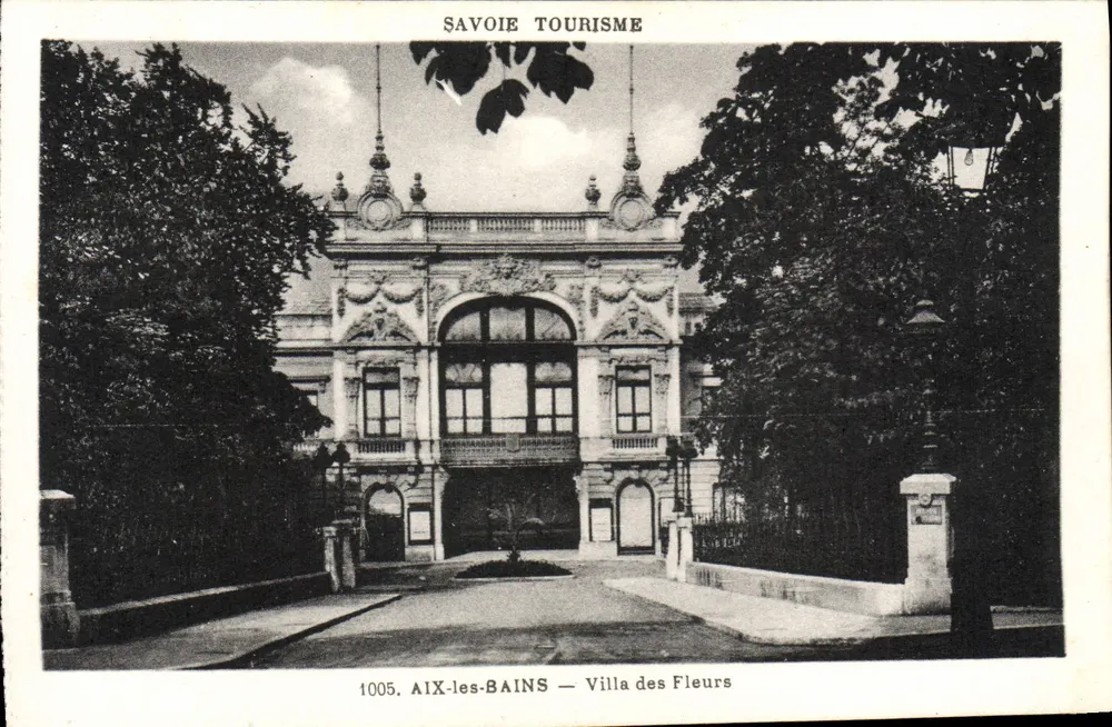 AIX-les-BAINS — Villa des Fleurs — Savoie Tourisme - Frente