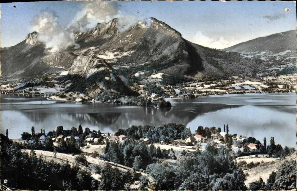 See Annecy — Aussicht auf Talloires und Duingt — Éditions G. Mouchet, n°259 - Vorderseite