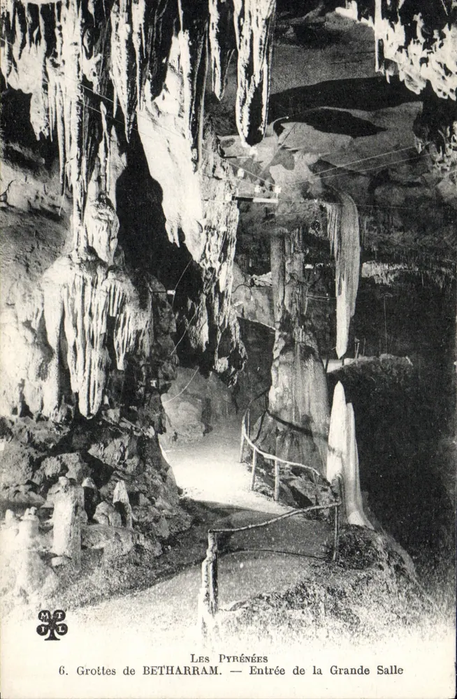 GROTTE BETHARRAM — Eingang zur Großen Halle — MTL, Serie 6 - Vorderseite