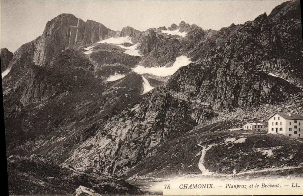 Chamonix — Planprax e o Brévent — LL. - Frente