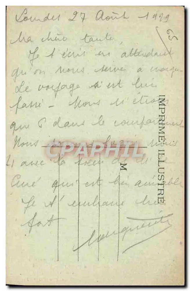 Lourdes — Keltenkreuz gespendet von den Iren — Illustrierte Presse - Rückseite