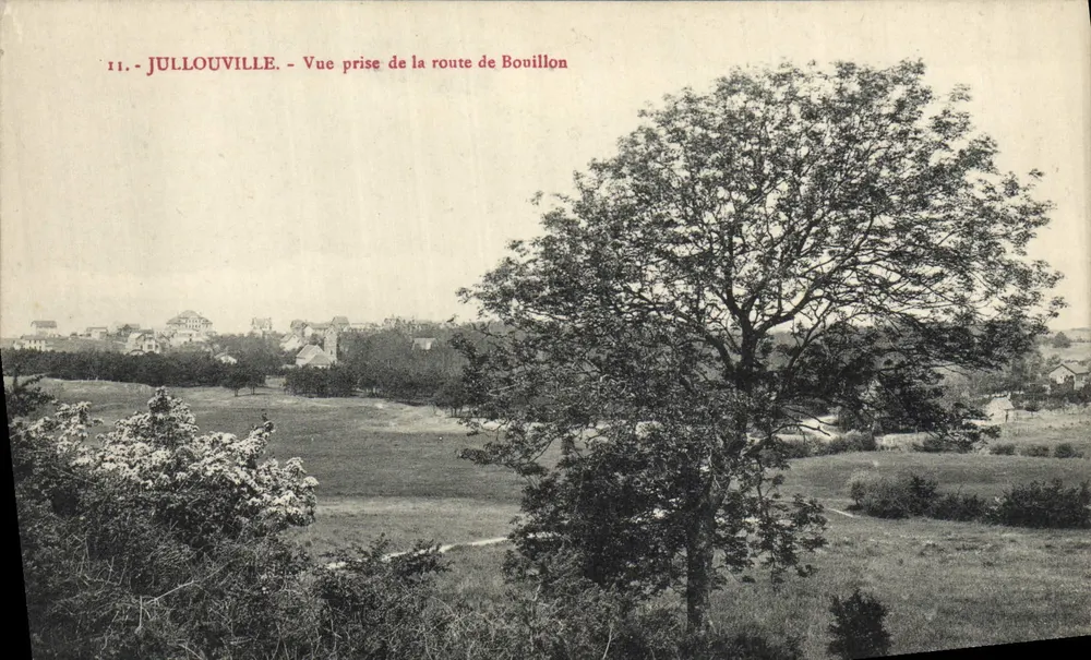 Jullouville - Ansicht vom Weg nach Bouillon — unbekannter Verleger, Seriennummer 11 - Vorderseite