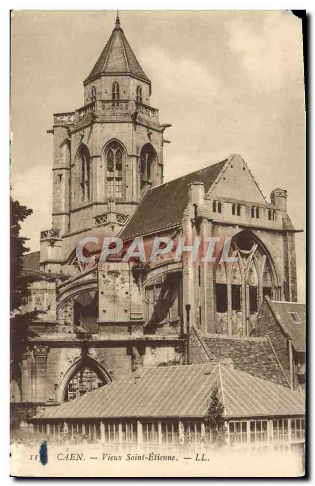 Caen — Vieux Saint-Étienne — éditeur LL. - Frente