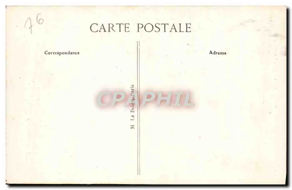 Sainte-Adresse — Kapelle Notre-Dame des Flots — G. F. Le Havre, n°130 - Rückseite