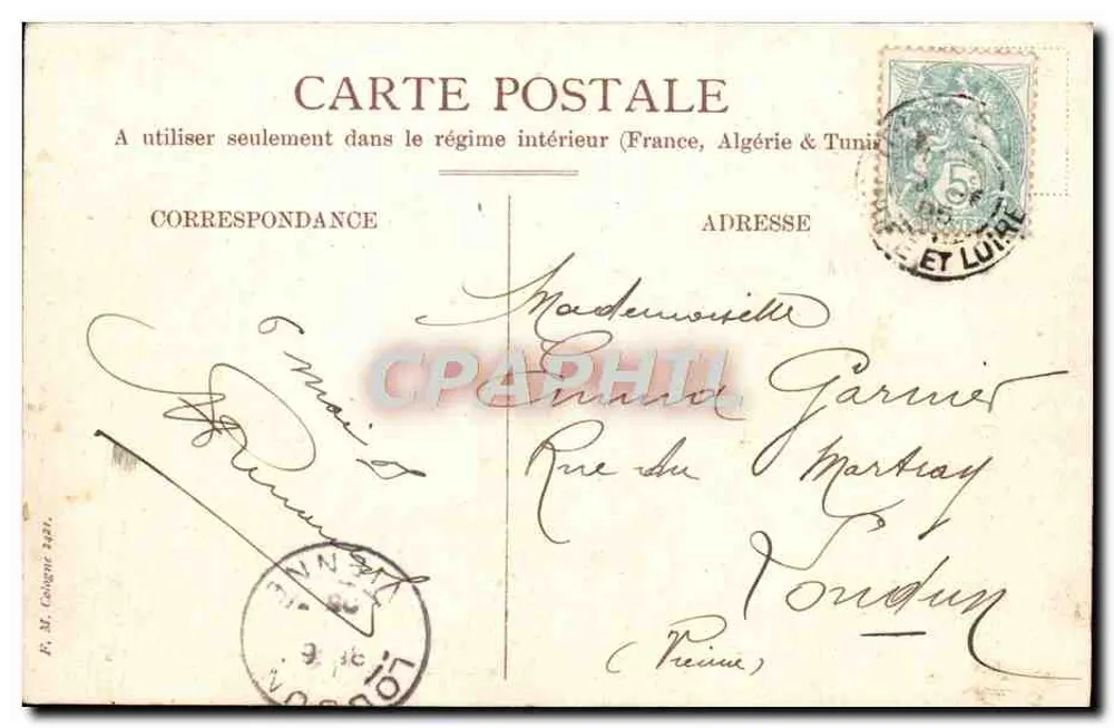 Colheita de trigo — Cena de campo — Editor F. M. Colomé, n° 2421 - Verso