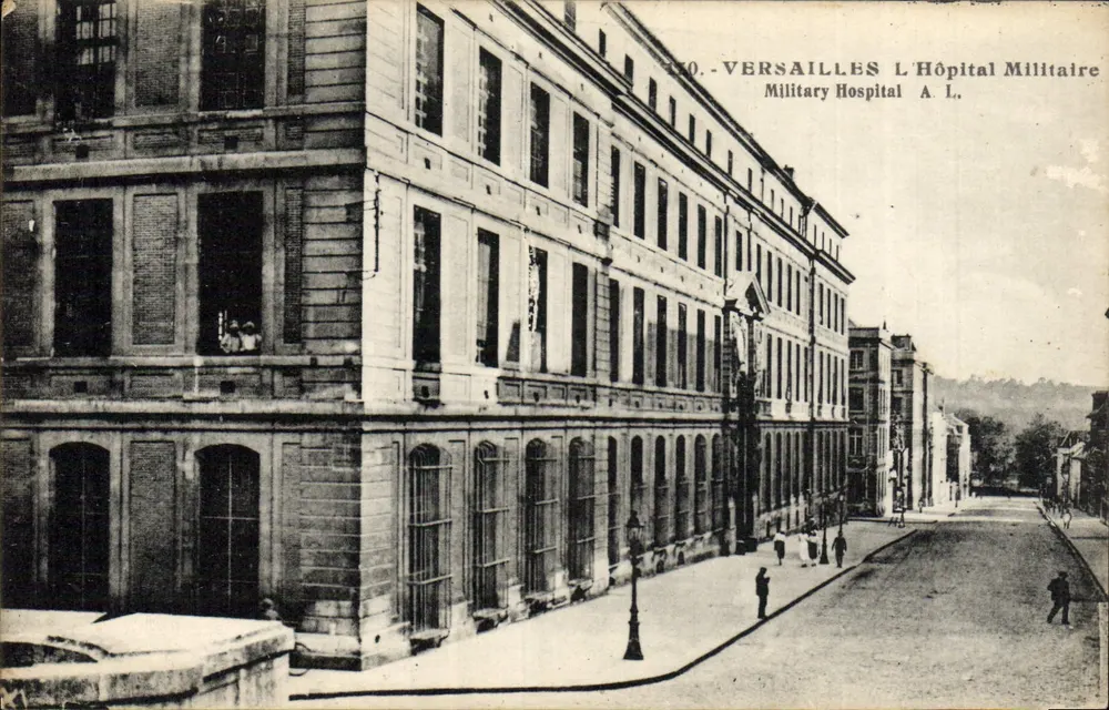 Versailles - Das Militärkrankenhaus A. L. — Verlag A. Leconle, Paris - Vorderseite