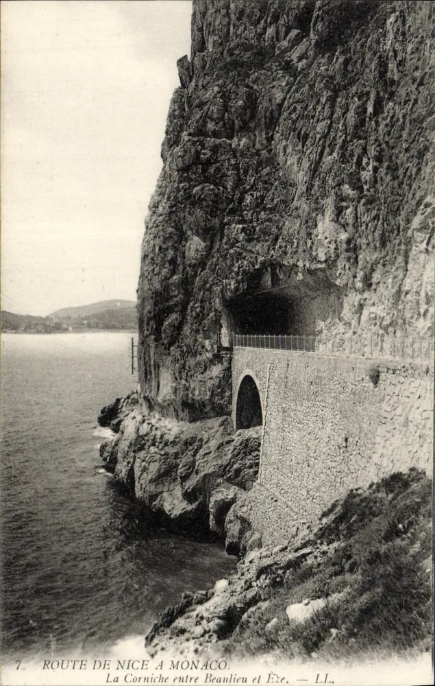 De Corniche tussen Beaulieu en Èze — LL. - Voorkant