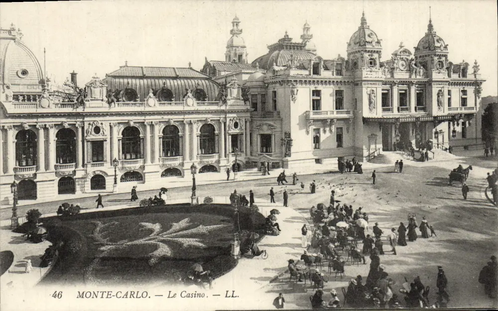 Monte-Carlo — O Casino — LL, n°46 - Frente