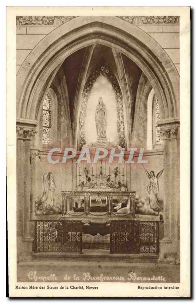 Capela da Pregadora Bernadette — Casa-Mãe das Irmãs da Caridade, Nevers - Frente