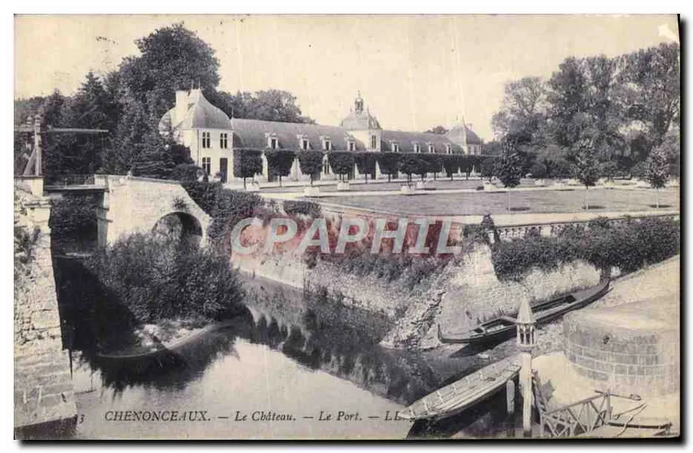 Chenonceaux — O Castelo — O Portão — LL.2 — Editor LL.2 - Frente
