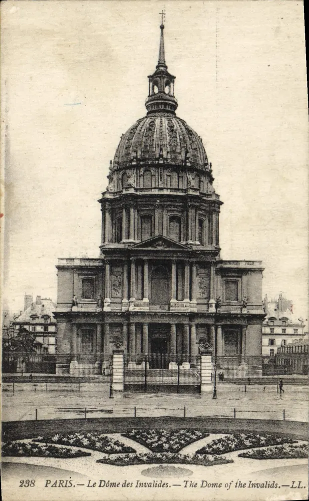Paris — O Domo dos Inválidos — LL. n° 238 - Frente