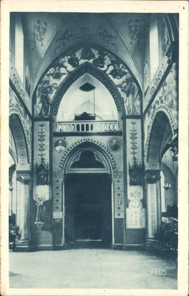 Heiligtum der N.-D. de Quézac (Cantal) — Die Tribune — FLIM - Vorderseite